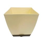 Chatura 23cm Square Self-Watering Plastic Pot Plastic Pot